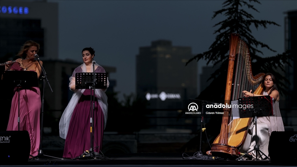 Tarihi Roma Hamamı, Trio Patara konserine ev sahipliği yaptı