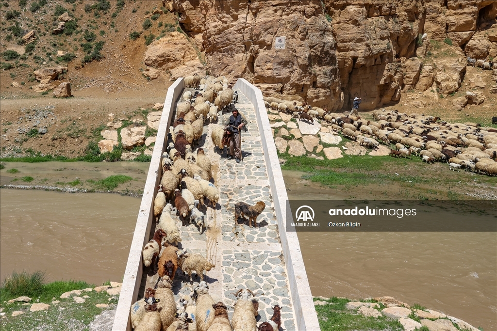 Zamanın tanığı tarihi Kelekom Köprüsü halen ilk günkü gibi ayakta