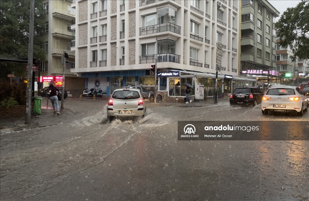 Ankara'da yağmur