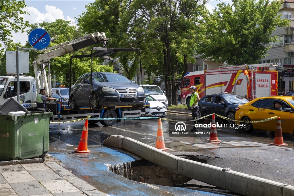 Ankara'da şiddetli yağış