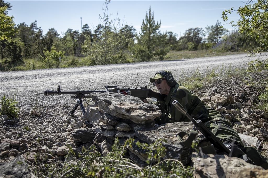 NATO military drill in Gotland