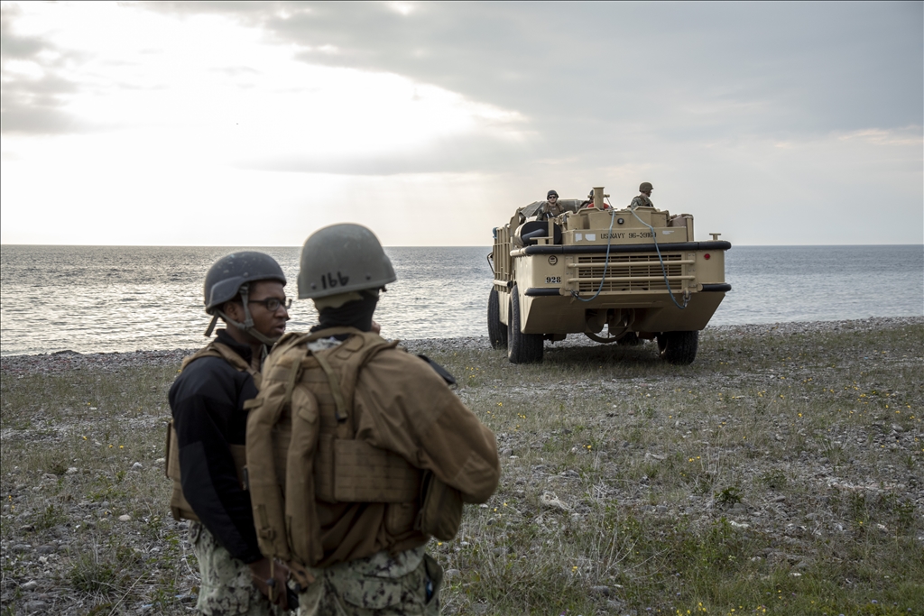 NATO military drill in Gotland