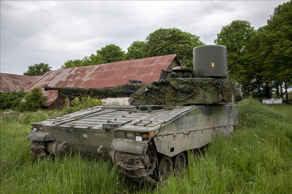 NATO military drill in Gotland