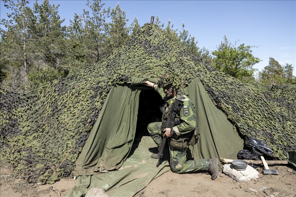 NATO military drill in Gotland