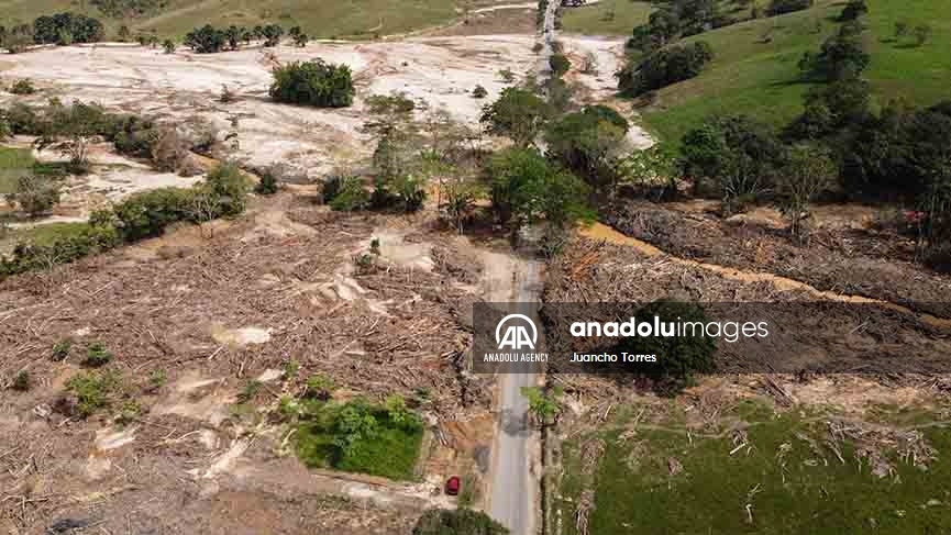 Las consecuencias de las inundaciones en La Montañita, Caquetá, debido a la tala indiscriminada de bosques y ganadería expansiva 