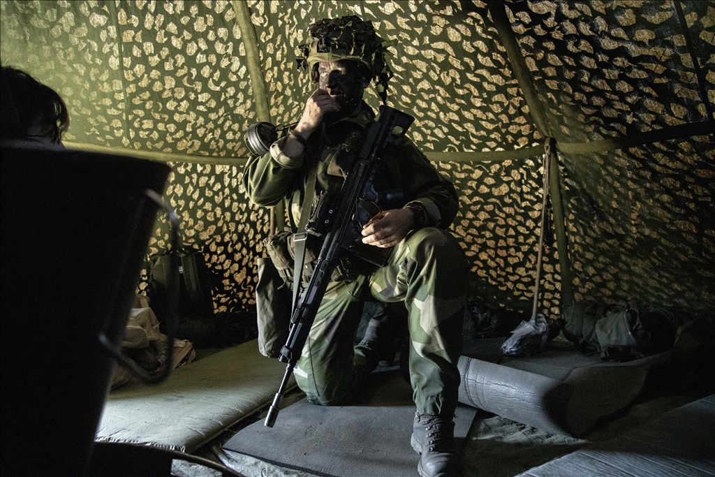 NATO military drill in Gotland