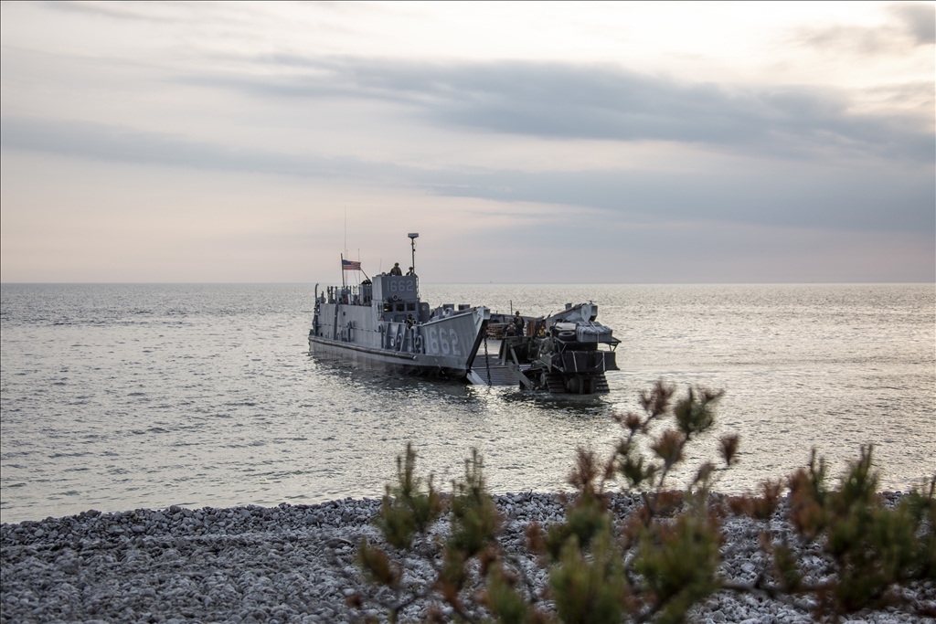 NATO military drill in Gotland