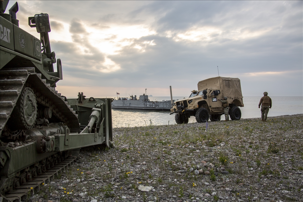 NATO military drill in Gotland