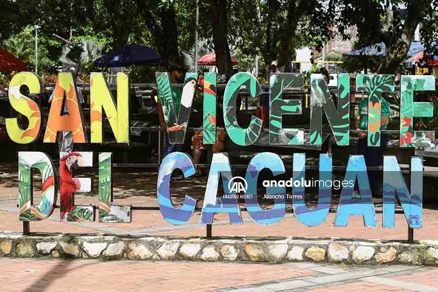 La vida cotidiana en el municipio de San Vicente del Caguán, sur de Colombia