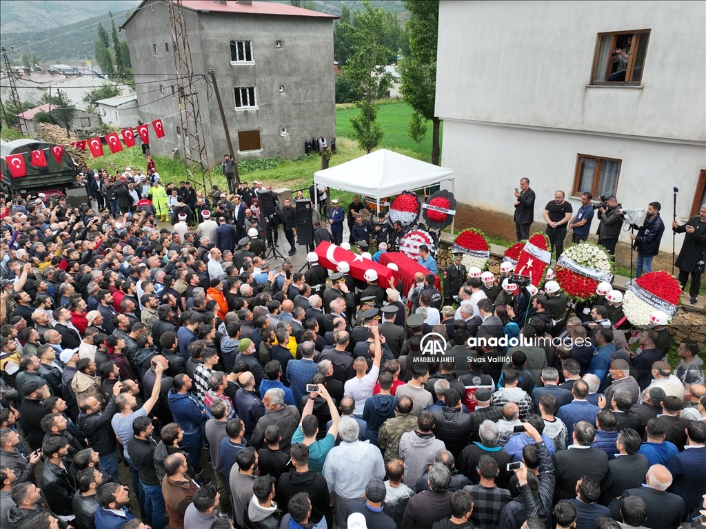 Şehit Piyade Uzman Çavuş Ömer Yıldırım, Sivas'ta son yolculuğuna uğurlandı