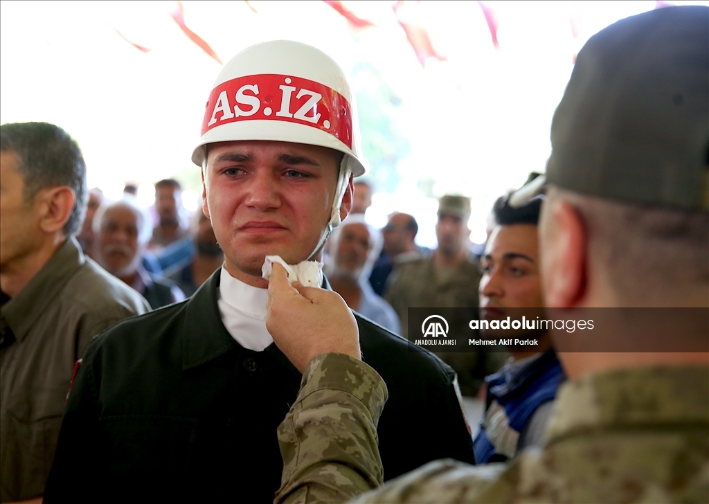 Şehit Piyade Uzman Onbaşı Mehmet Ali Çap, memleketi Gaziantep'te son yolculuğuna uğurlandı