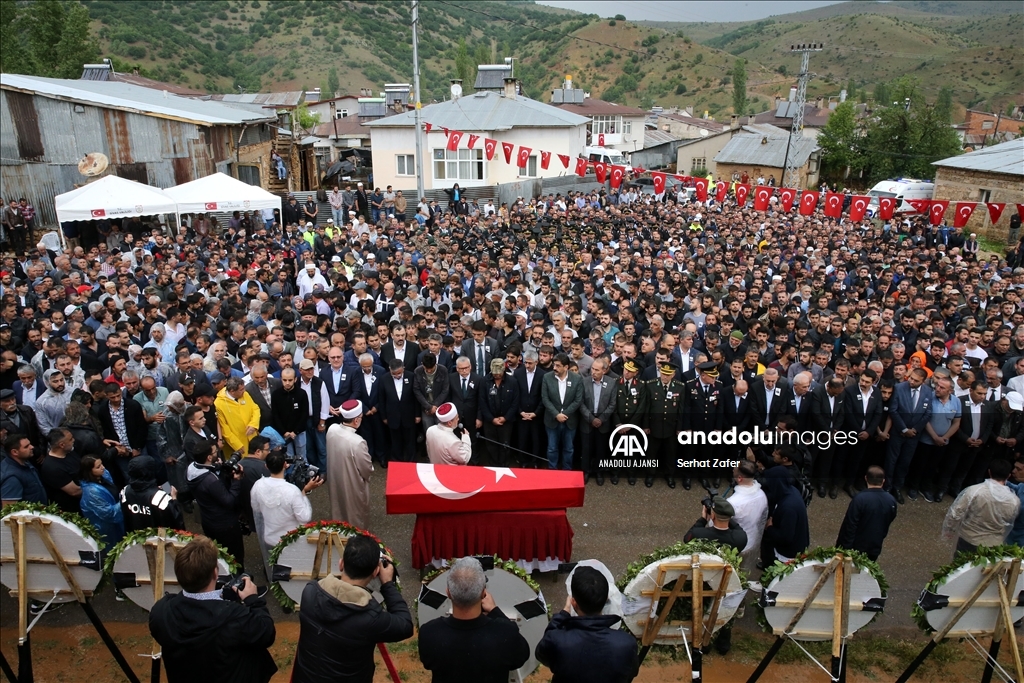 Şehit Piyade Uzman Çavuş Ömer Yıldırım, Sivas'ta son yolculuğuna uğurlandı