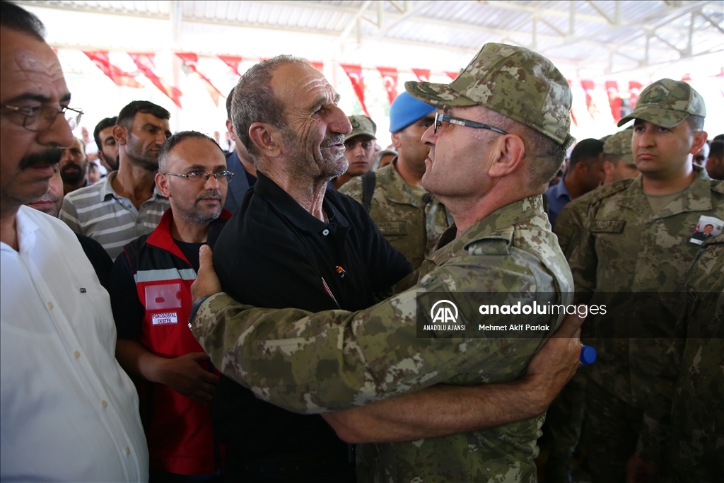 Şehit Piyade Uzman Onbaşı Mehmet Ali Çap, memleketi Gaziantep'te son yolculuğuna uğurlandı