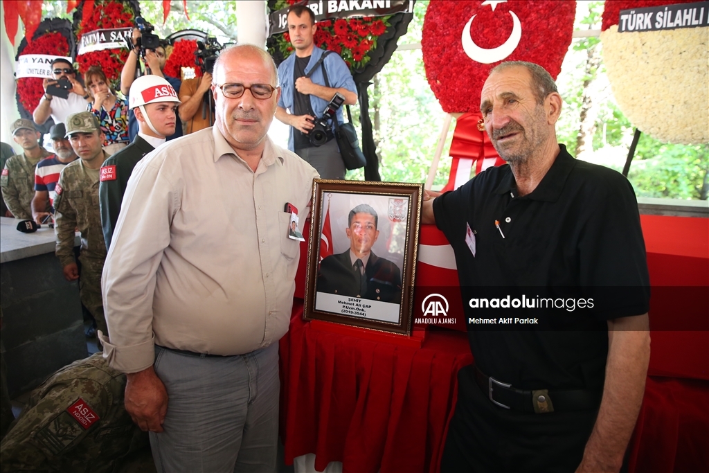 Şehit Piyade Uzman Onbaşı Mehmet Ali Çap, memleketi Gaziantep'te son yolculuğuna uğurlandı