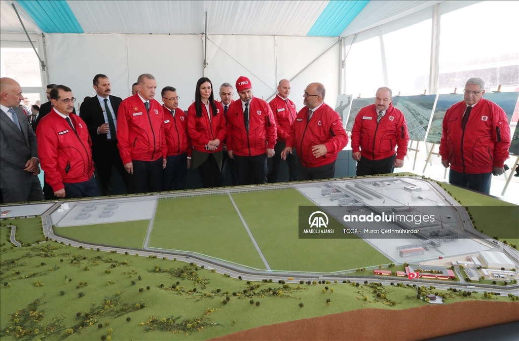 Karadeniz Gazı Denize İlk Boru İndirme ve Kaynak Töreni