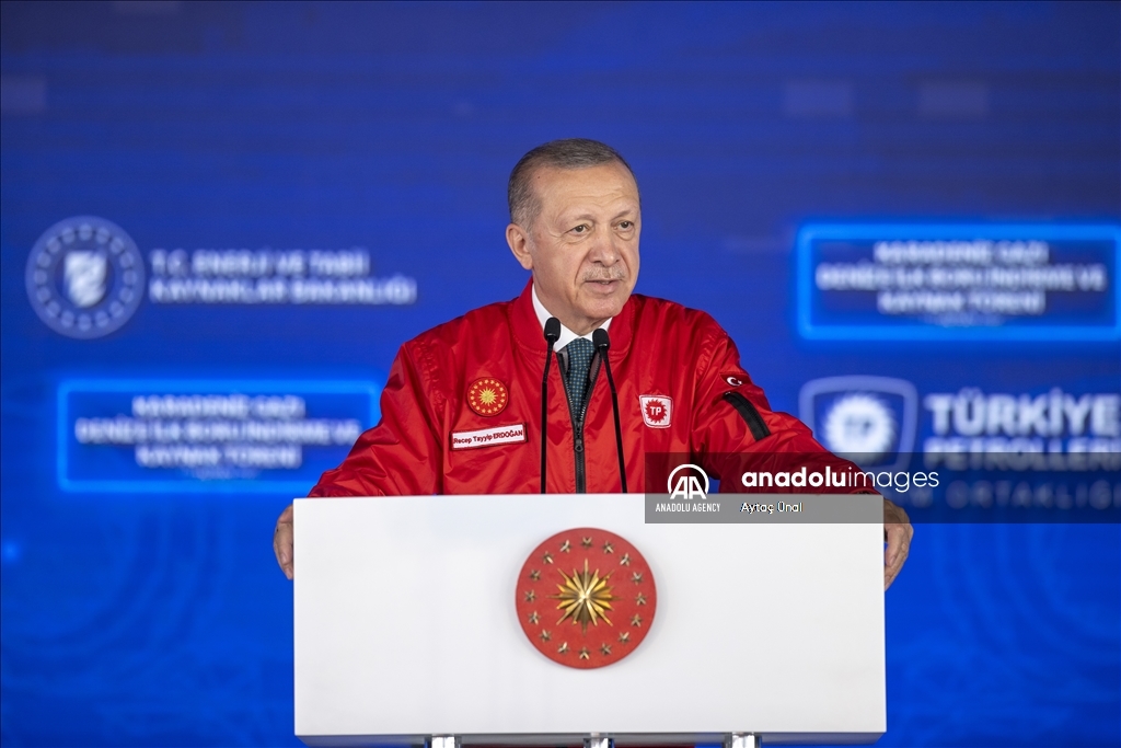 Serokomar Erdogan: "Di çarîka yekem a 2023yan de emê xaza Deryaya Reş têxin ser pergala herîkîna xwe ya millî"