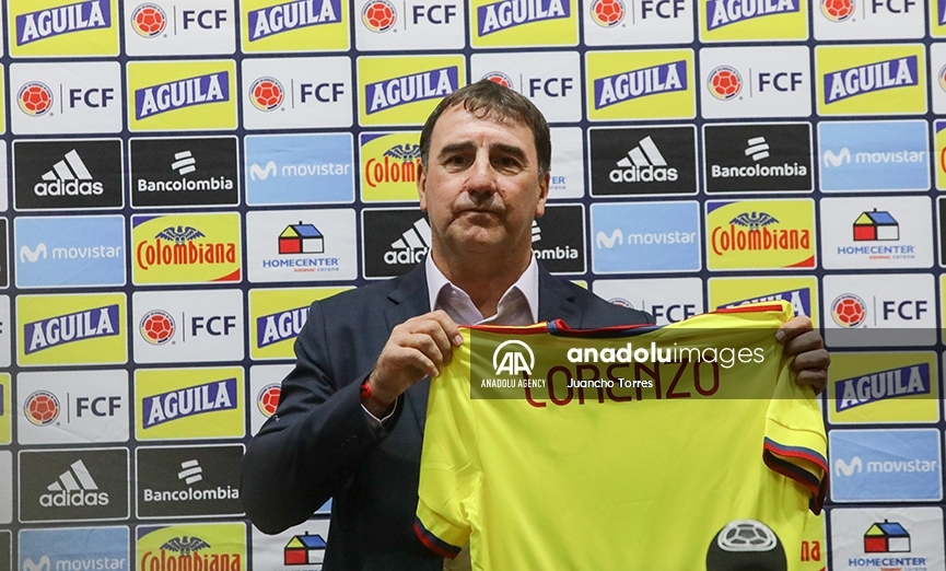 El argentino Néstor Lorenzo es presentado como nuevo director técnico de la selección de fútbol de Colombia