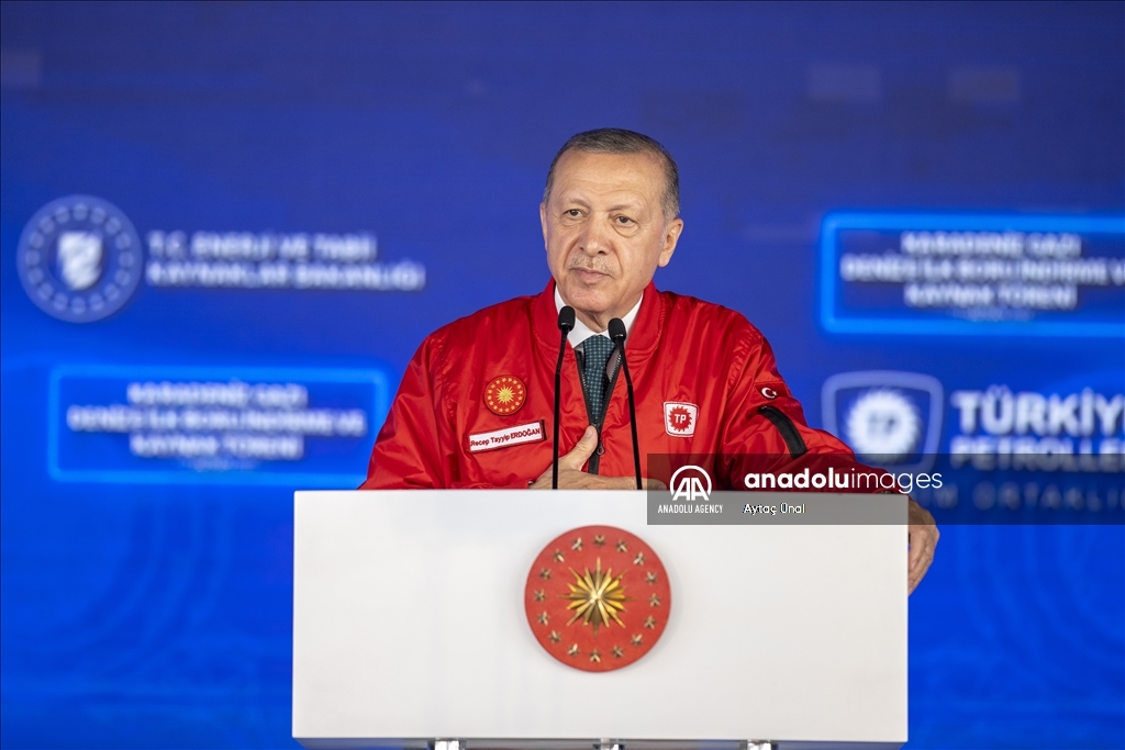 Serokomar Erdogan: "Di çarîka yekem a 2023yan de emê xaza Deryaya Reş têxin ser pergala herîkîna xwe ya millî"