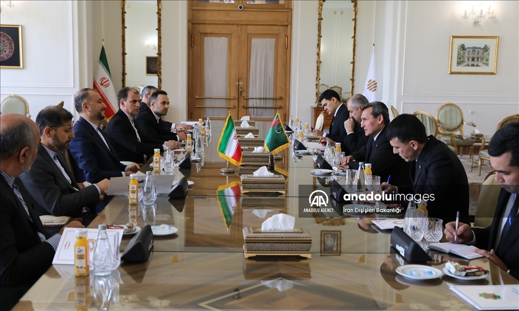 دیدار وزرای خارجه ایران و ترکمنستان در تهران