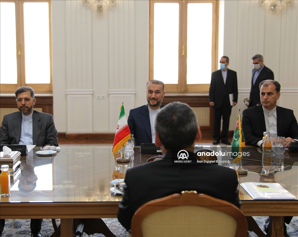 دیدار وزرای خارجه ایران و ترکمنستان در تهران