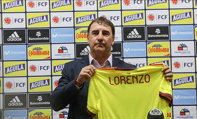 El argentino Néstor Lorenzo es presentado como nuevo director técnico de la selección de fútbol de Colombia
