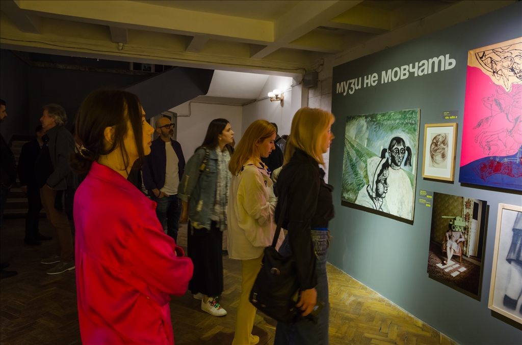 "Muses are not silent" exhibition in Lviv