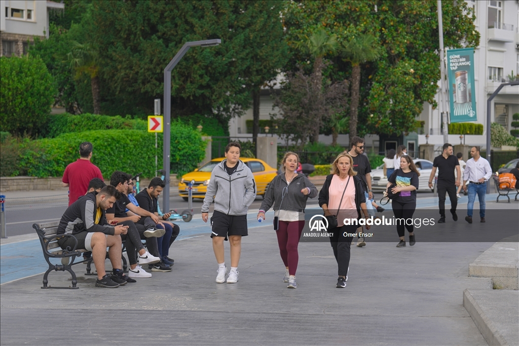 ساحل "بيبيك" إسطنبول.. مشاهد بانورامية تزينها اليخوت الفاخرة