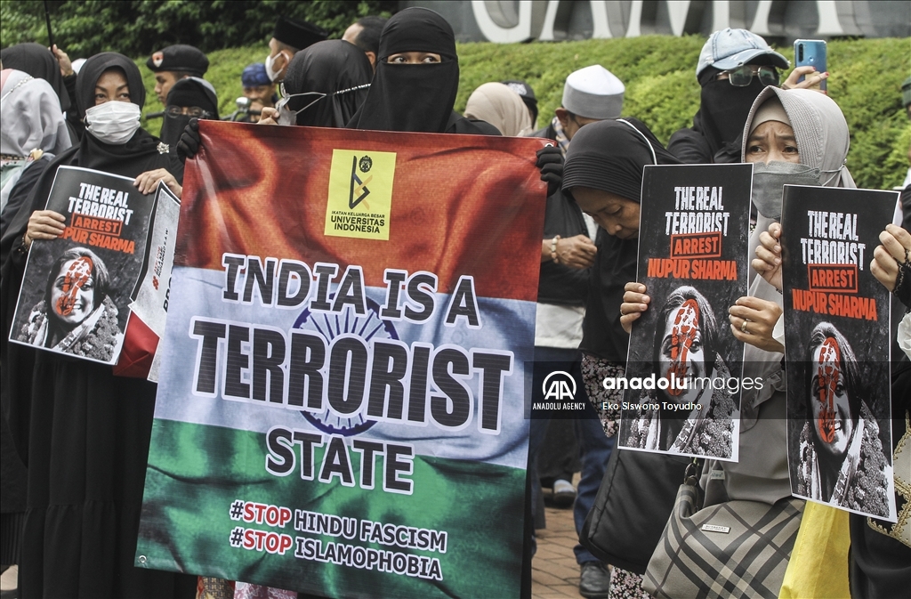 Protes di Kedubes India menentang penghinaan atas Nabi Muhammad