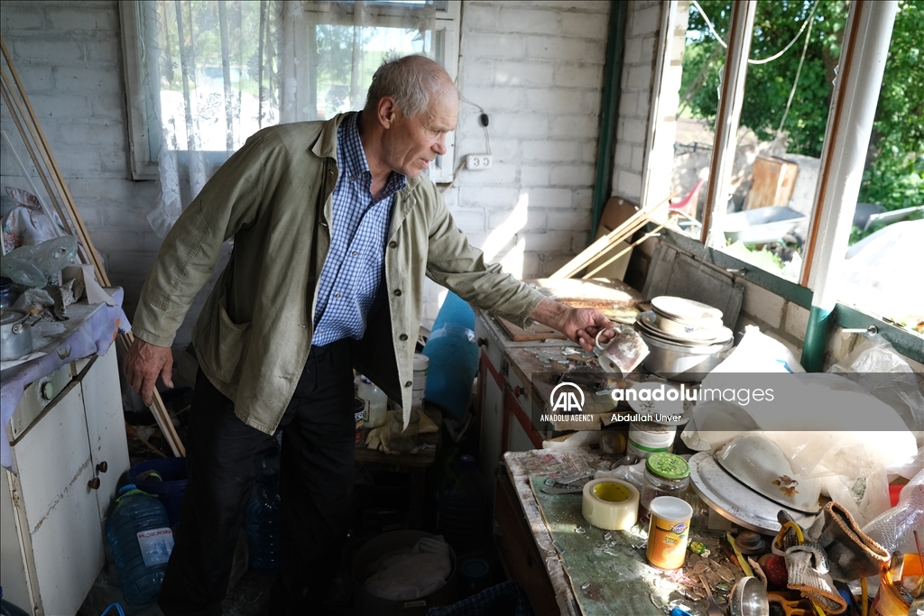 Despite the war Kharkiv residents refuse to leave their villages