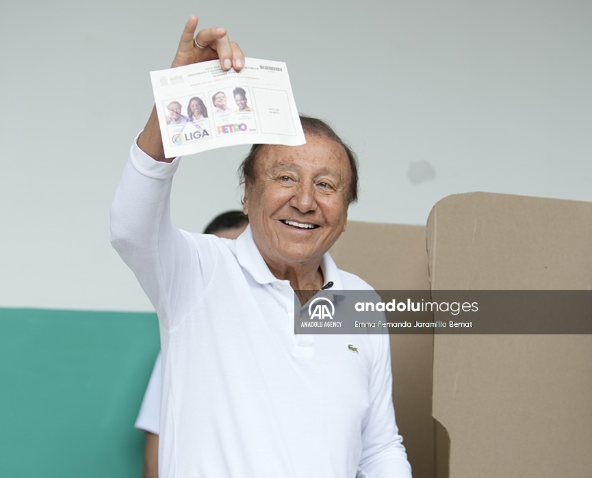 Votación del candidato a la presidencia de Colombia, Rodolfo Hernández, en Bucaramanga