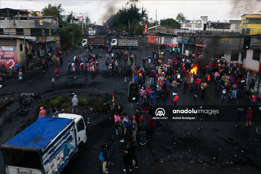 National strike continues in Ecuador