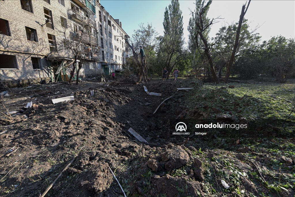 Rusya'nın saldırısı altındaki Ukrayna