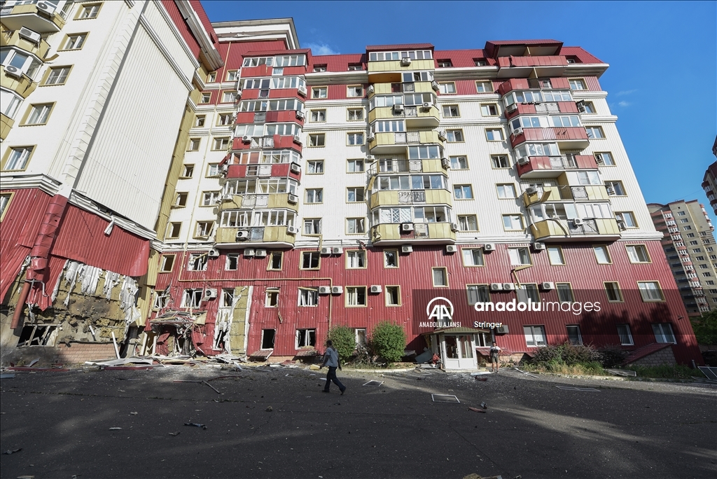 Rusya'nın saldırısı altındaki Ukrayna