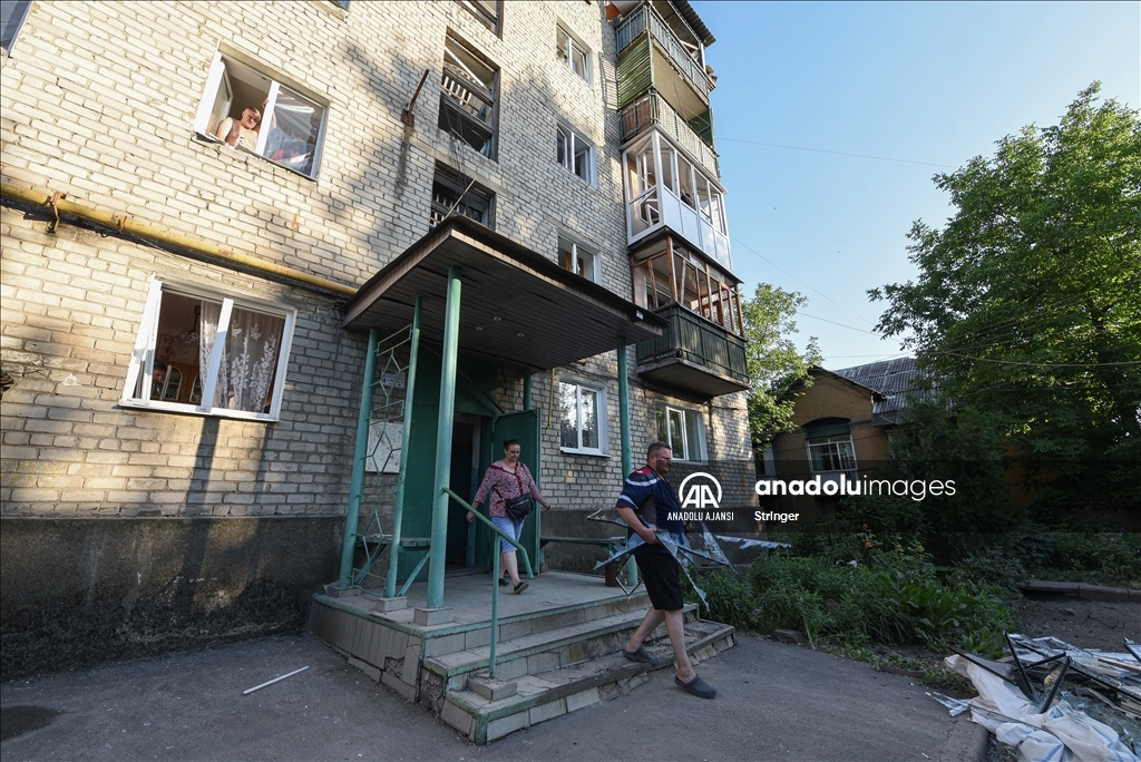 Rusya'nın saldırısı altındaki Ukrayna