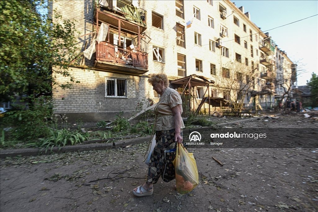 Rusya saldırıları altındaki Ukrayna