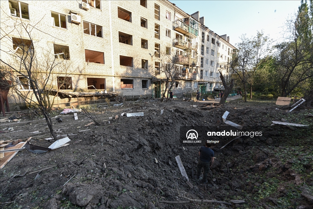 Rusya saldırıları altındaki Ukrayna