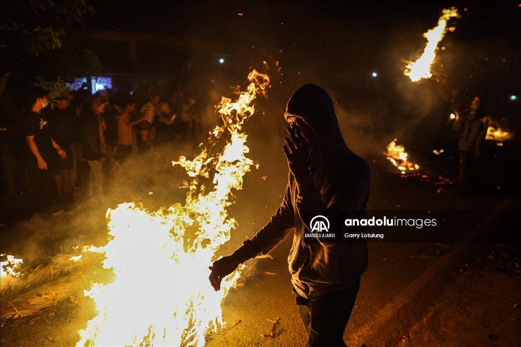 Endonezya'da doğaya minnettarlığın geleneksel simgesi devam ediyor
