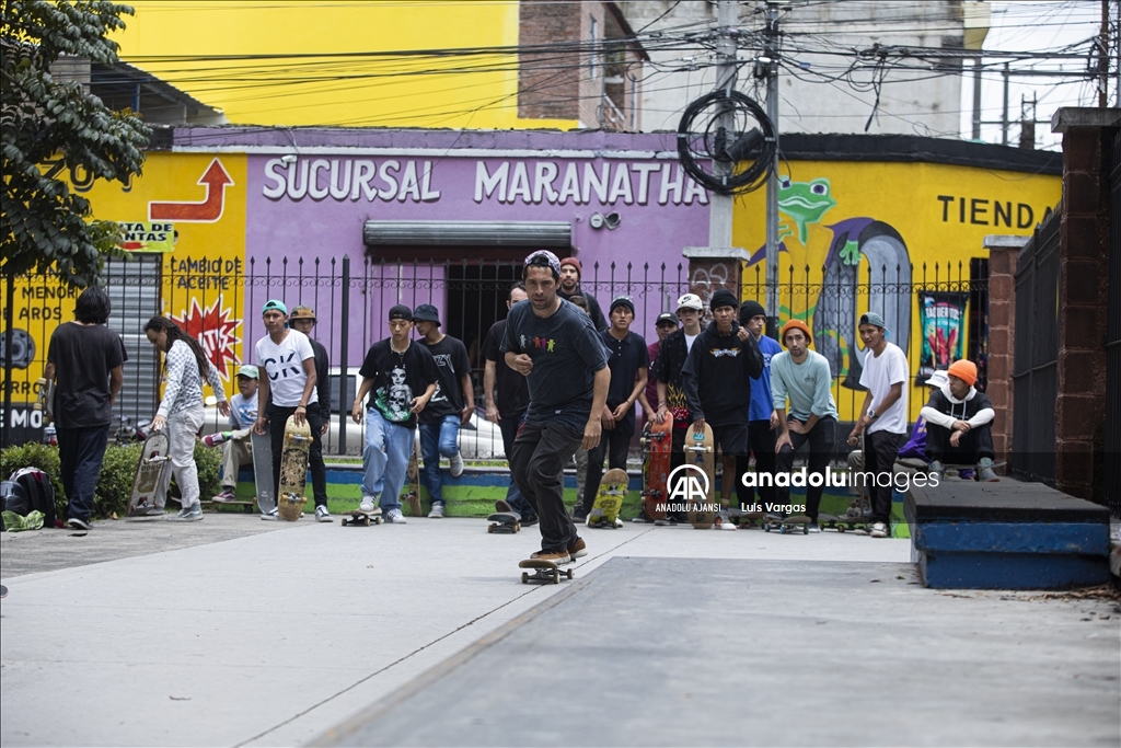 Guatemala'da Dünya Kaykay Günü
