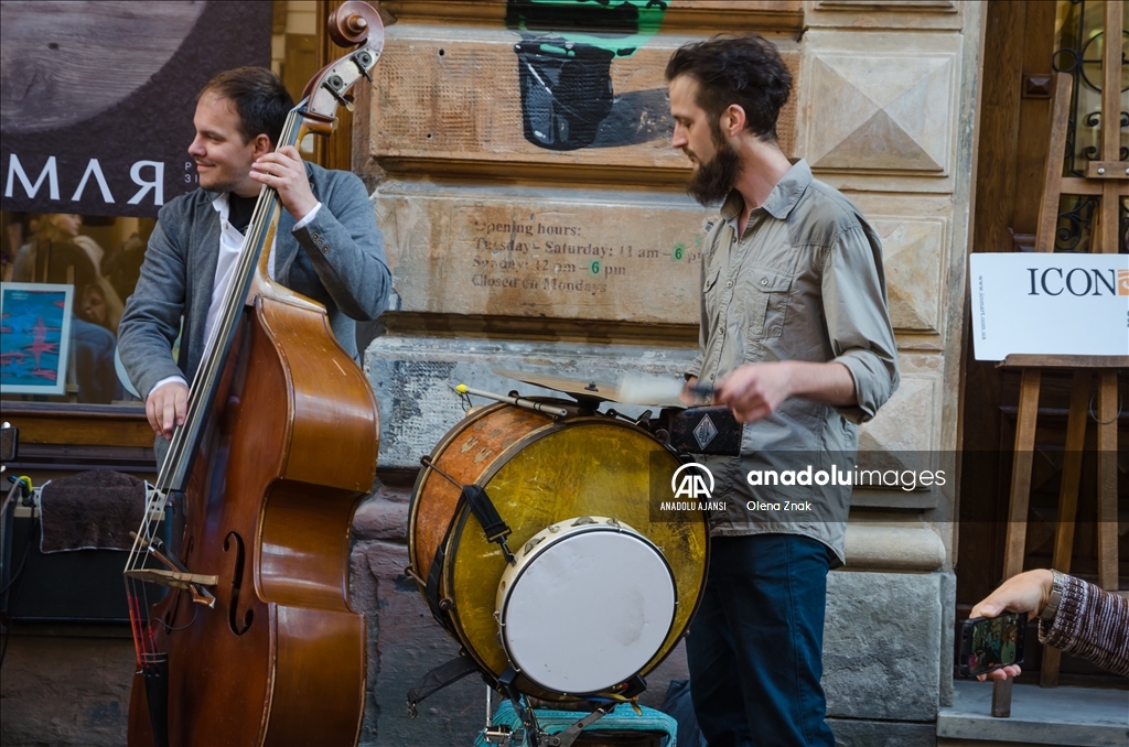 Lviv'deki Müzisyenler
