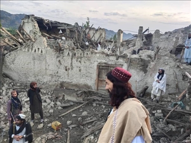 وقوع زلزله در افغانستان 