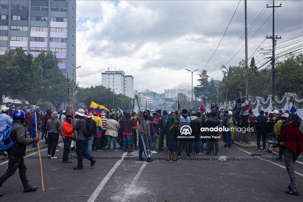 Ekvador'da hükümet karşıtı protestolar devam ediyor