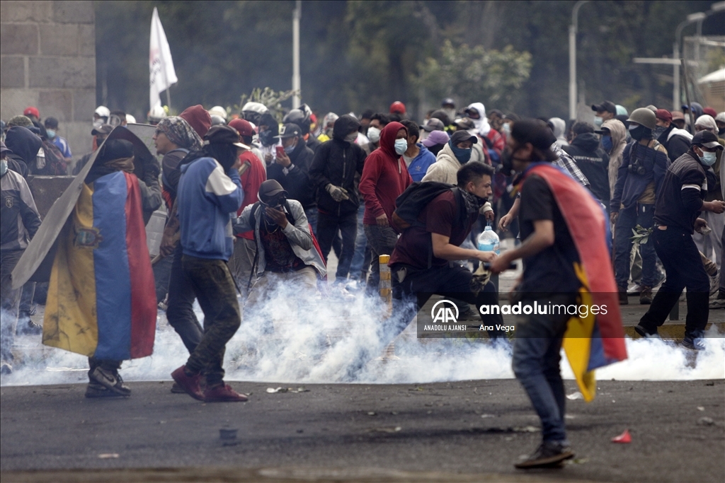 Ekvador'da hükümet karşıtı protestolar devam ediyor