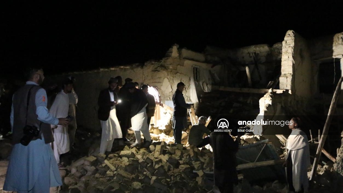 خبرگزاری آناتولی عمق ویرانی زلزله افغانستان را به تصویر کشید 