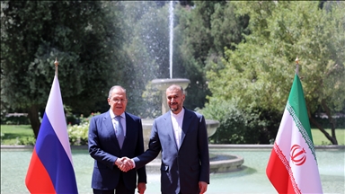 دیدار وزرای امور خارجه ایران و روسیه در تهران