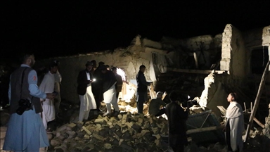 خبرگزاری آناتولی عمق ویرانی زلزله افغانستان را به تصویر کشید