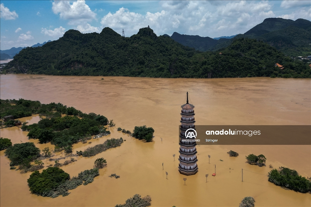 Çin'de sel felaketi