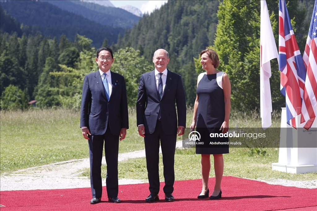 G7 Liderler Zirvesi Elmau Sarayı'nda başladı