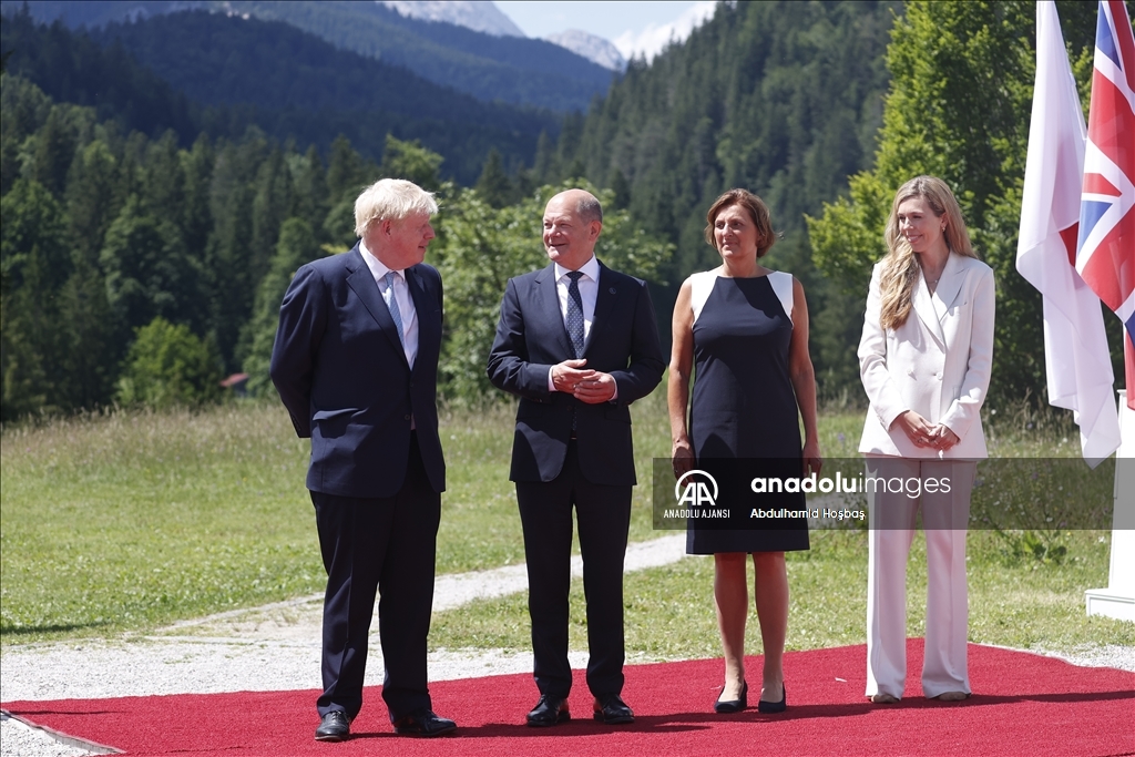 G7 Liderler Zirvesi Elmau Sarayı'nda başladı