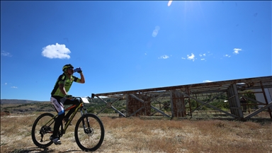 "Uluslararası Levent Vadisi Dağ Bisiklet Yarışı" Malatya'da başladı