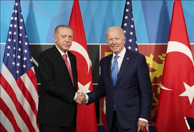  Cumhurbaşkanı Erdoğan - ABD Başkanı Biden görüşmesi
